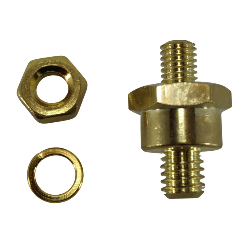 Audiopipe Direct Mount Battery Side Post Extender 24K Gold Finish BT-300