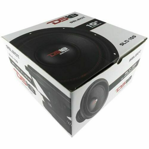 DS18 10" 220W RMS 4 Ohm Single Voice Coil Subwoofer SLC-10S