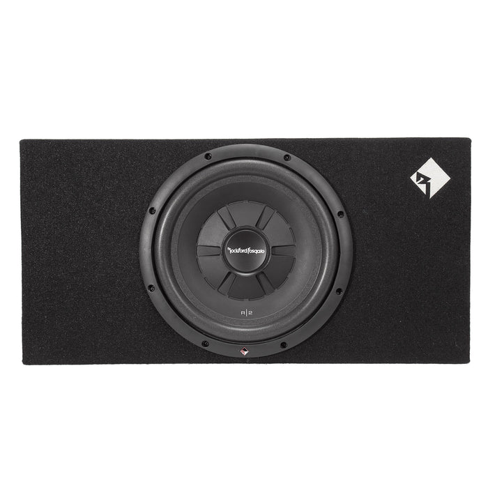 Rockford Fosgate R2S-1X12 12" 500 Watt 2 Ohm Sealed Shallow Loaded Enclosure