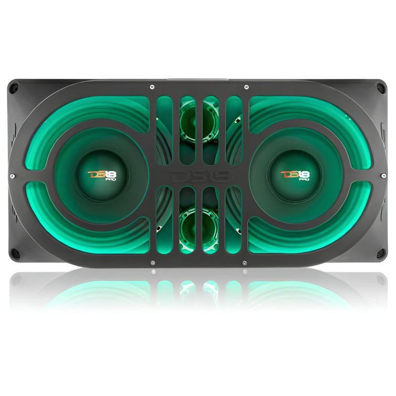 Jeep Wrangler JK JKU JL Dual 10" Midrange Speaker Tweeter Tailgate Enclosure