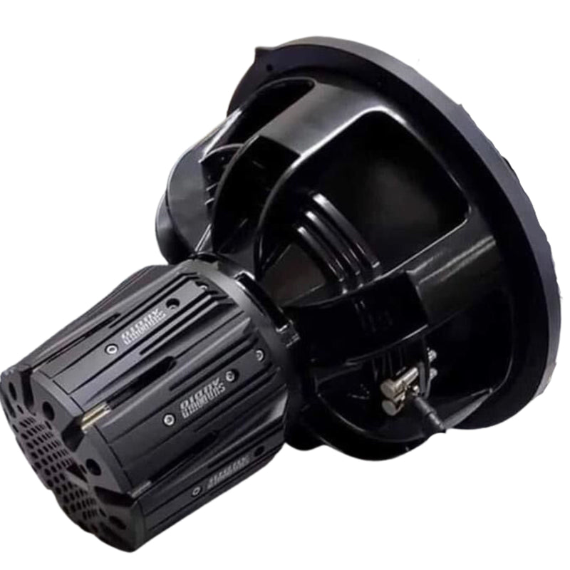 3500W RMS 1 or 2 Ohm DVC 12" Nightshade Subwoofers w/ Single 12" Ported Box