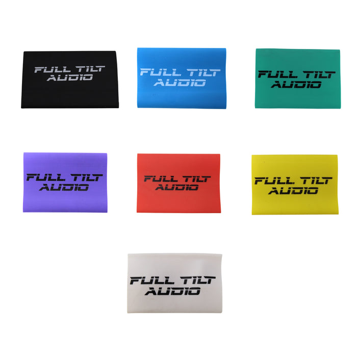 Full Tilt 0/4/8 AWG Gauge Car Audio Cable Protection Heat Shrink (10 Pack)