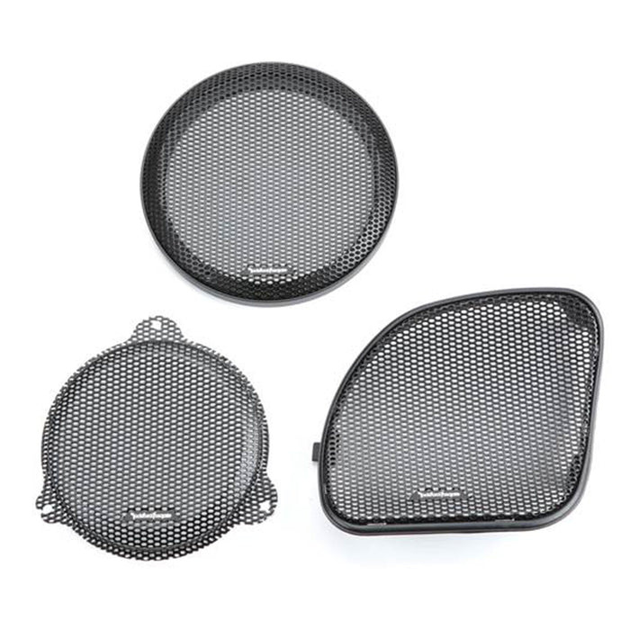 Rockford Harley Davidson Road / Street Glide CVO 6 Speakers, Amplifier & Amp Kit