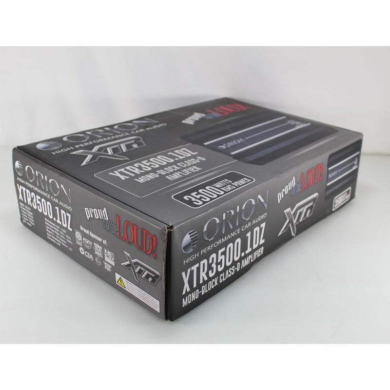 3500W RMS 1-Ohm Class-D Monoblock Amplifier ORION XTR Series OPEN BOX