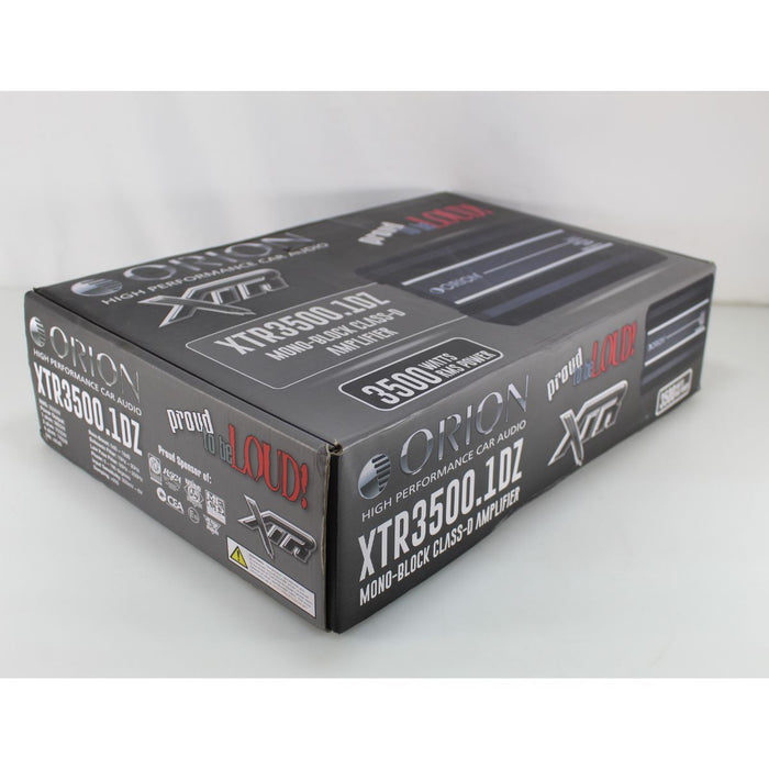 3500W RMS 1-Ohm Class-D Monoblock Amplifier ORION XTR Series OPEN BOX