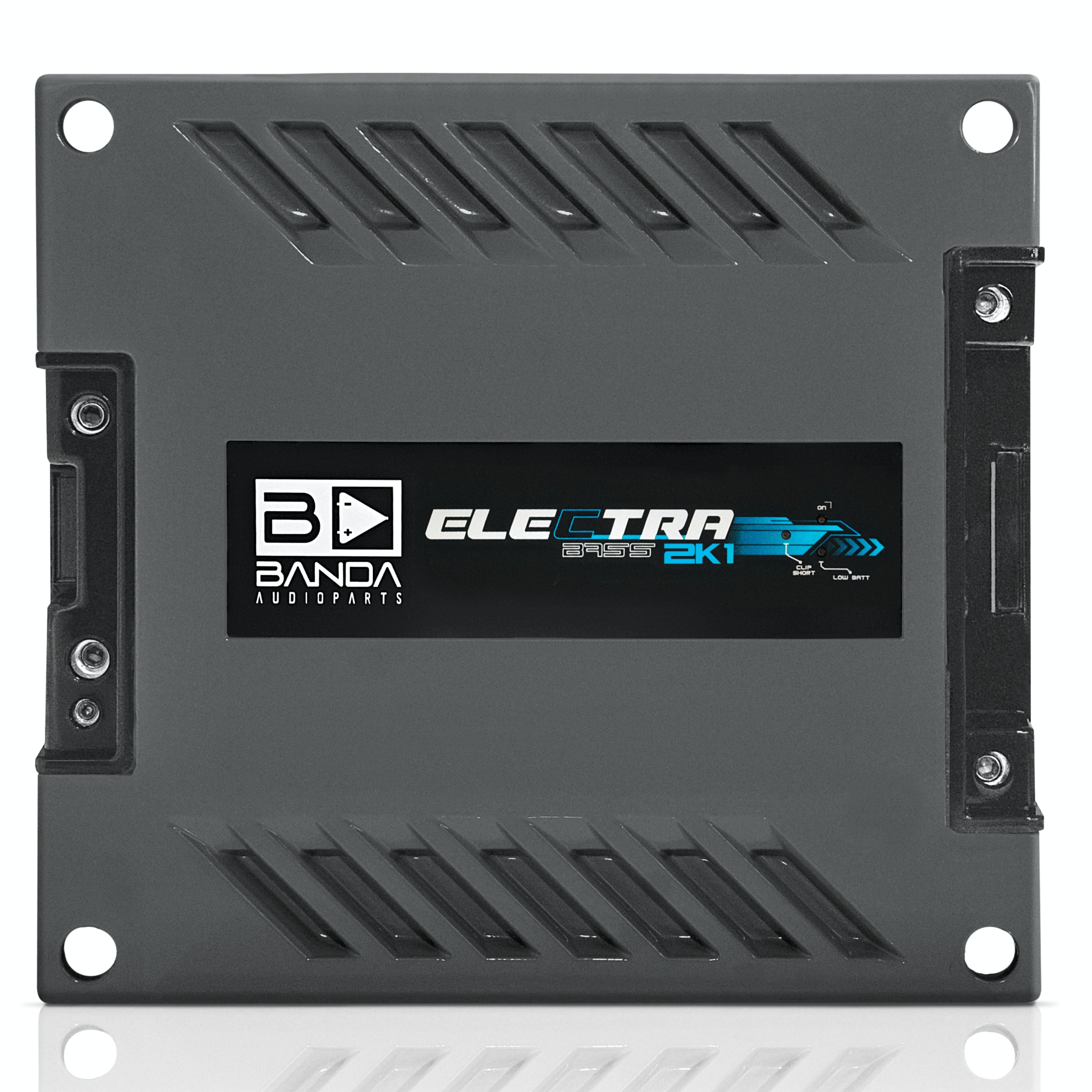 BANDA AUDIOPARTS ELECTRA BASS 3K4 アンプ 本体 Banda ELECTRA 2000W 1-Ohm Monoblock Bass Amplifier Aluminum — Big