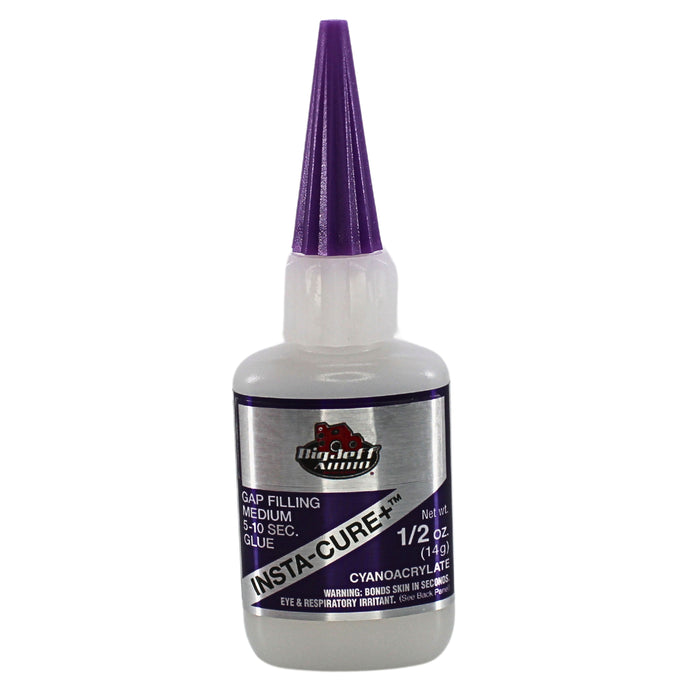 Big Jeff Audio Insta-Cure+ Gap Filling CA 1/2 - 8 oz Glue Quick-Setting Adhesive