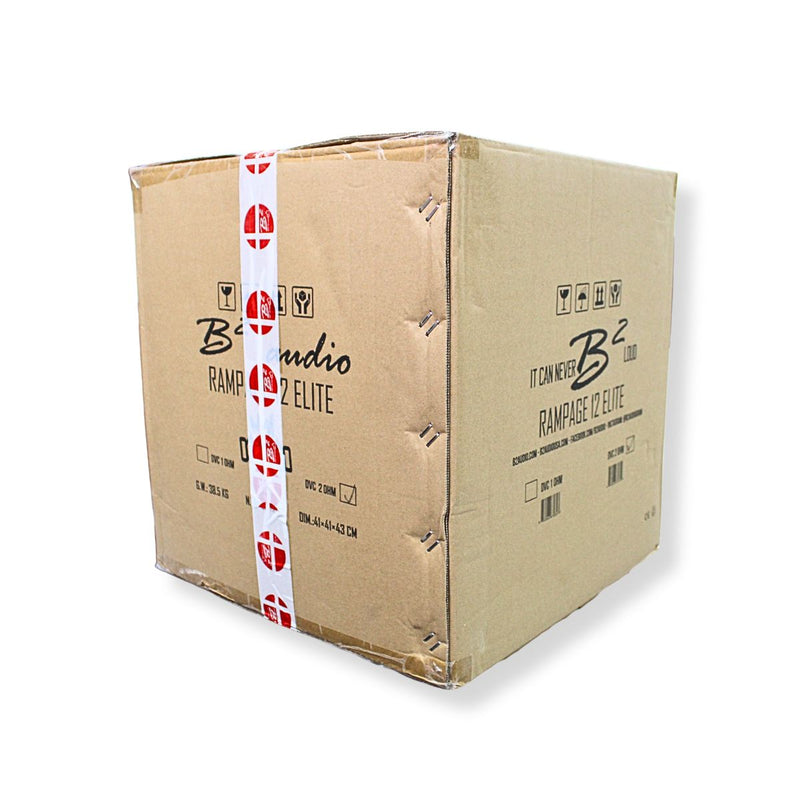 B2 Audio 12" High Excursion Subwoofer RAMPAGE 5000W RMS Dual 2 Ohm