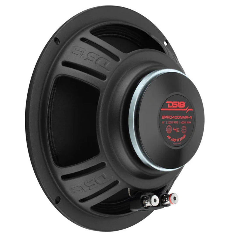 DS18 8” 200 Watt RMS 4-Ohm High-Sensitivity Pro NEO Mid Loudspeaker 8PRO400NMR-4