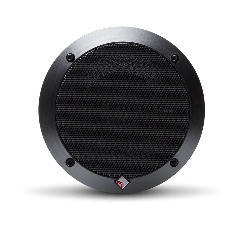 Rockford 400W 4CH. Amp w/ pairs of 4"x6" & 5.25" 4 Ohm 2-Way Car Audio Speakers