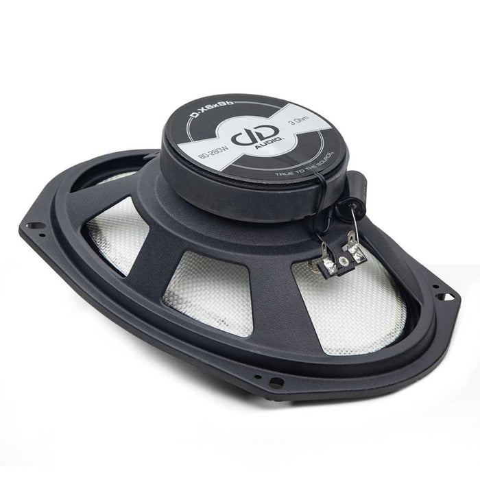 DD Audio 6x9" 3 Ohm 280W Peak/80W RMS Coaxial Speaker +Silk Dome Tweeter D-X6x9b