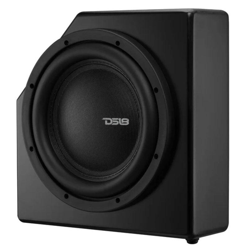 10" 600W RMS Under-Seat Sub Enclosure Can-Am Maverick X3 4-Door Rear Driver Side