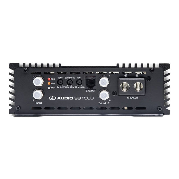 1500W 1-Ohm Class-D Compact Monoblock Amplifier DD Audio SS Series SS1500