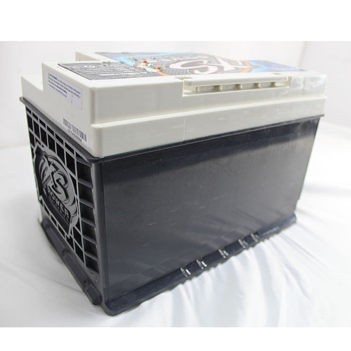 XS Power 12V 3000 W 74 AH AGM Car Audio Battery 3000 Amps BCI Group 48 OPEN BOX