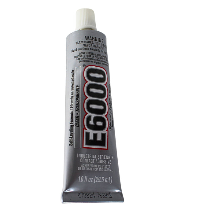 1fl oz E6000 Industrial Strength Clear Self Leveling Waterproof Adhesive