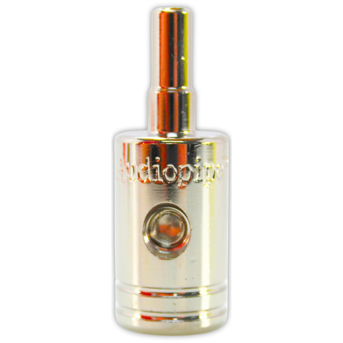 Pair of Red & Black 4 Gauge to 8 Gauge Platinum Plated Wire Reducer Adapters PB-WR4