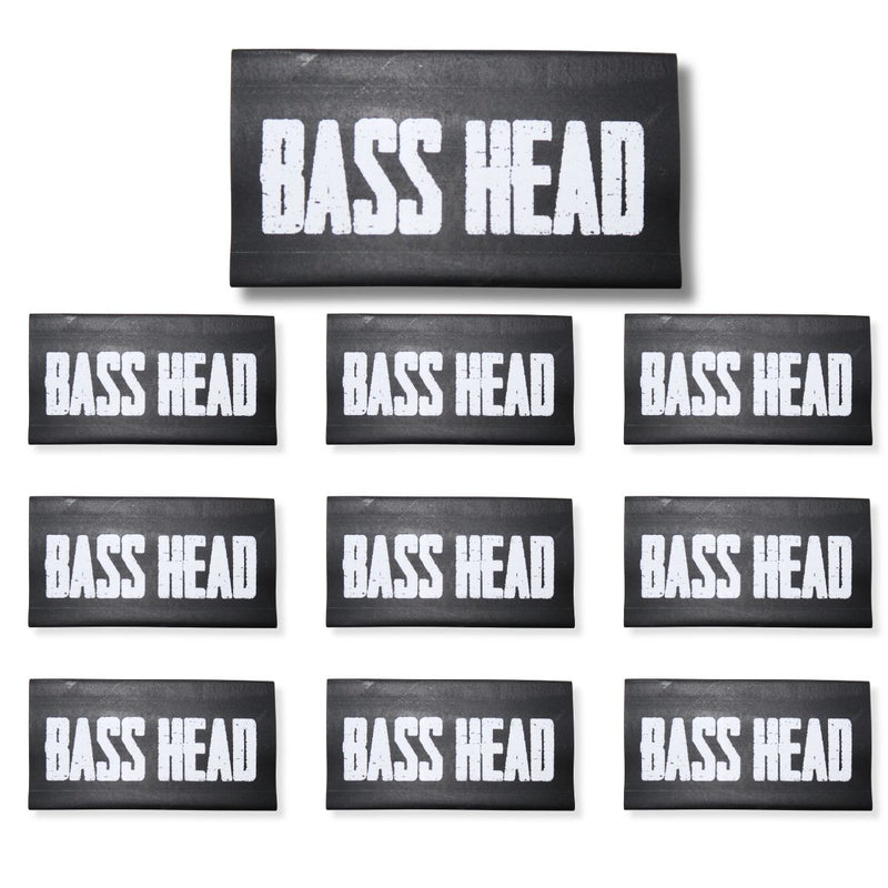 Official Big Jeff Audio BASSHEAD Heat Shrink 0 Gauge 10 Pack Black