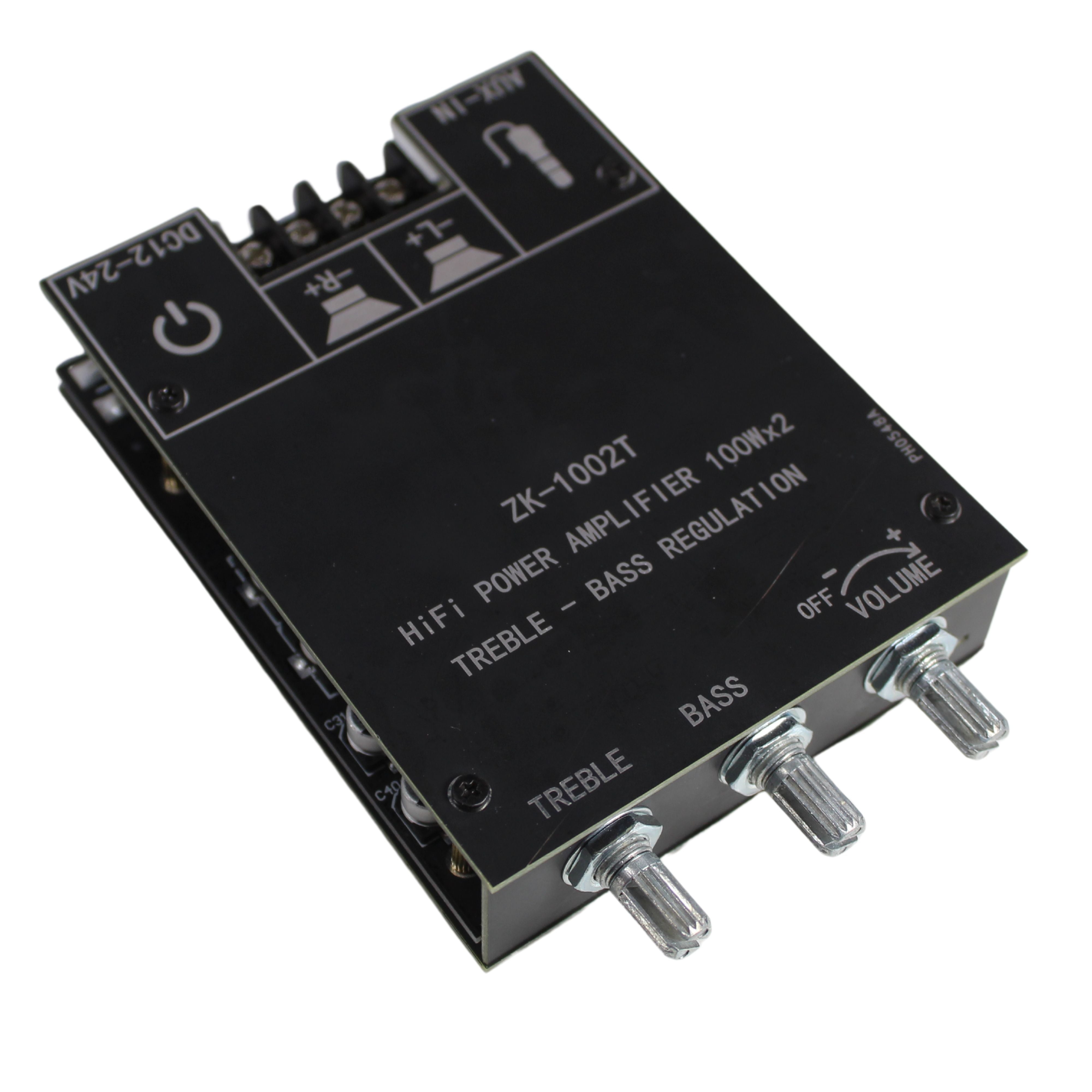 HBLセット ZK-1002T | 200W BT 2-Channel Amplifier Board w Bass & Treble