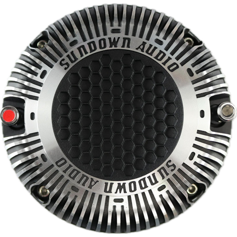 2" Throat 110 Watt RMS 4-Ohm Neo Super Horn and Driver Sundown Pro Car Audio