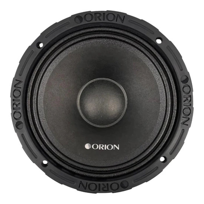 Pair of Orion 2-Ohm 400w RMS XTR Series 8" Midrange Speakers w/Dust Cap