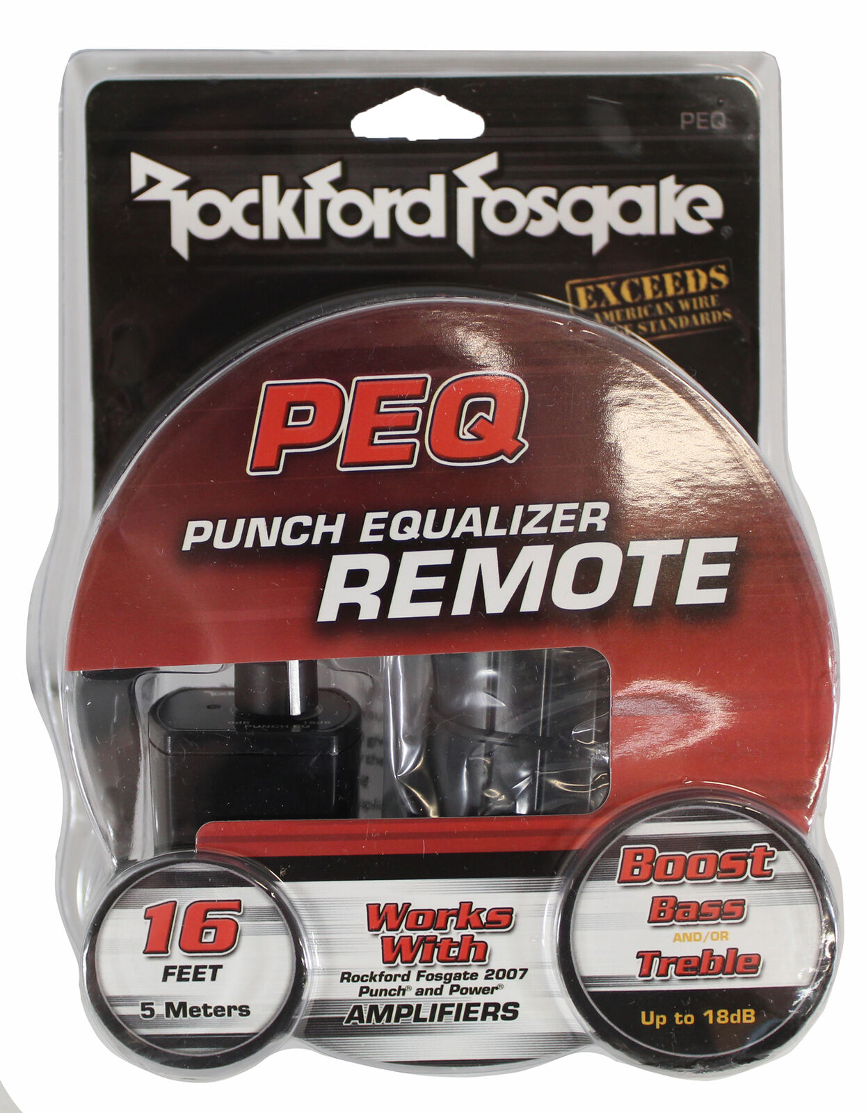 ロックフォードスピーカーリモコン Rockford Fosgate EQ Remote for Power and Punch Series Amplifier