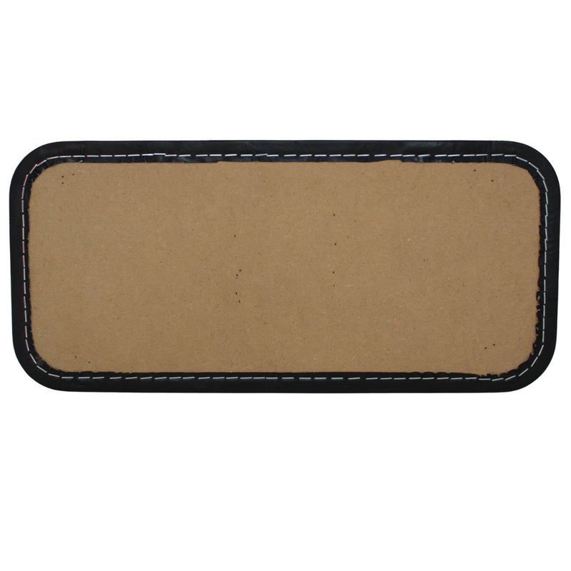 2x 6" Speaker, 2x 2" Tweeter Wooden Door Speaker Pod with Black Vinyl Wrap