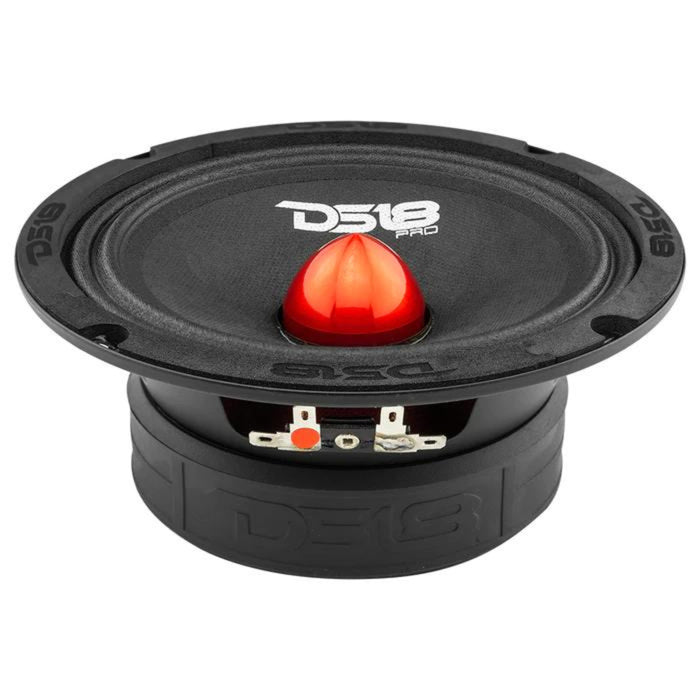 DS18 6.5" Mid Range 8 Ohm 480 Watts Loud Speaker With Aluminum Bullet PRO-GM6B