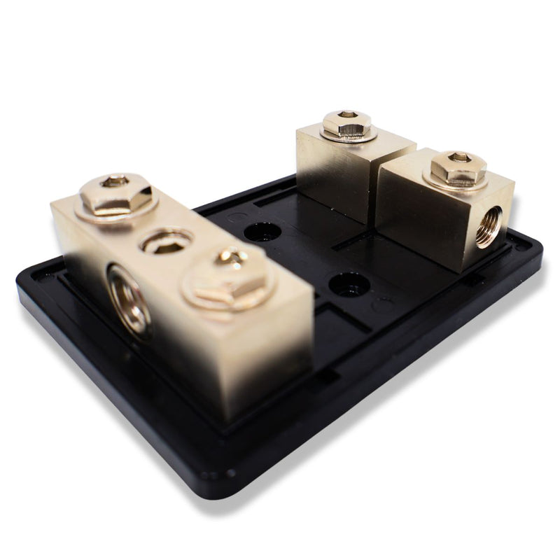 Audiopipe 2-position ANL Fused Distribution Block 24040-ANL 1/0-4 Gauge in/out