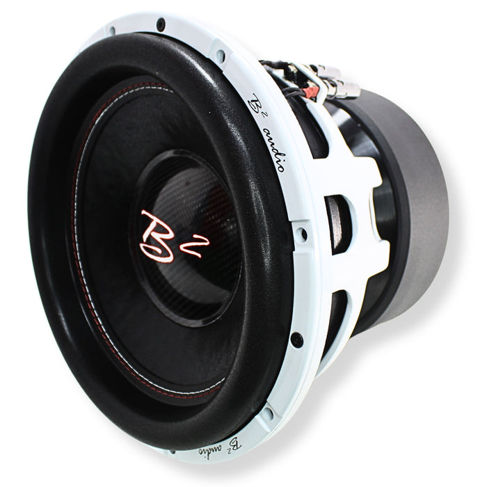 B2 Audio RAGE Series 12" 2000 Watt RMS Dual 2-Ohm 3" Voice Coil Subwoofer