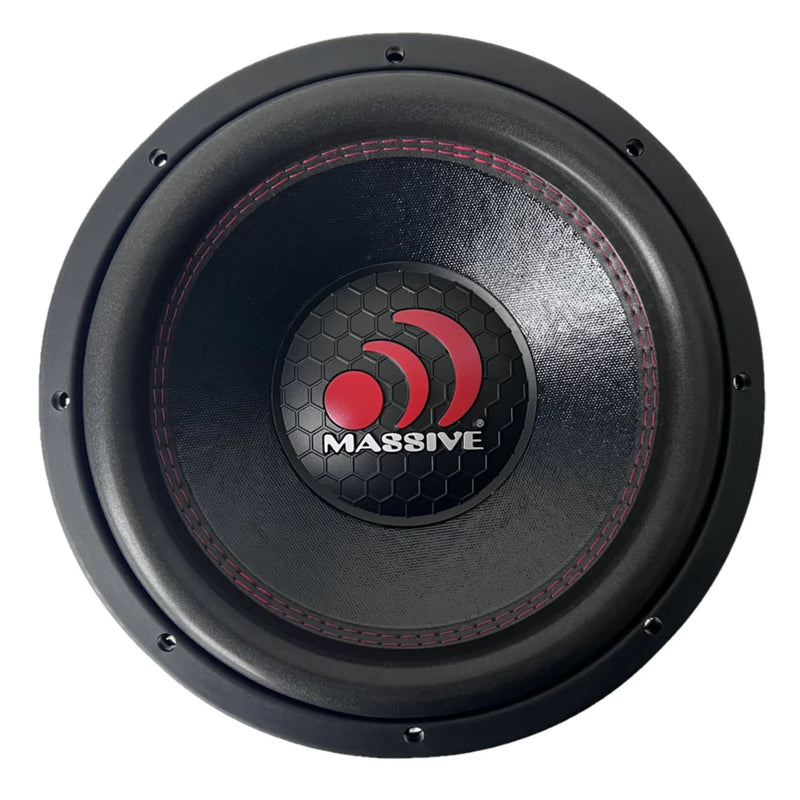 Massive Audio 12" Dual 4-Ohm 800 Watts RMS Subwoofer