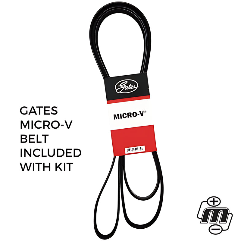 Mechman D201PU Dual Bracket Purple Alternator 99-04 GM Trucks W/4.8, 5.3, & 6.0L