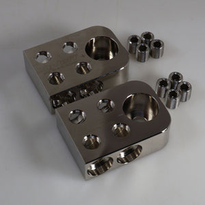 Big Jeff Audio 4x 0GA Bolt-Down Battery Terminal Distribution Blocks OPEN BOX