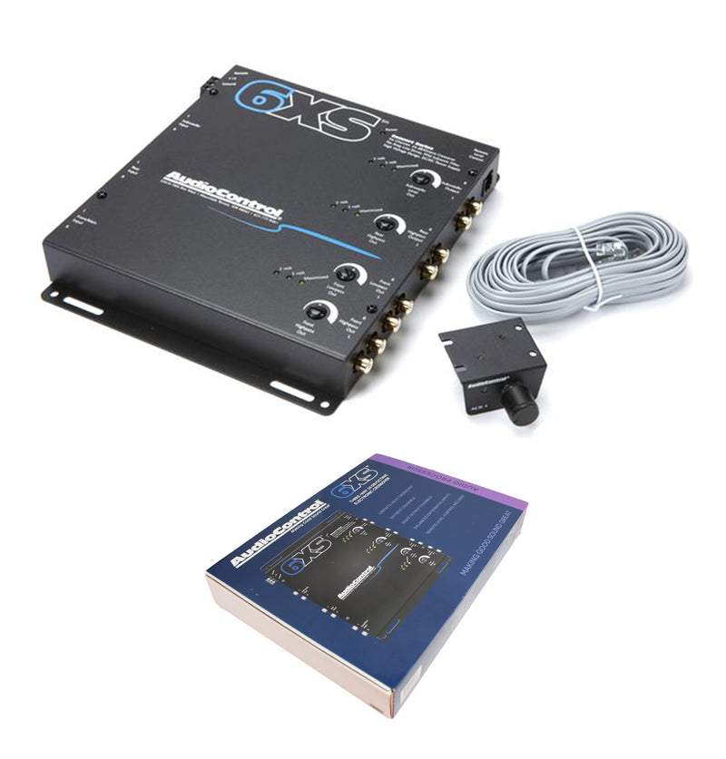 AudioControl 6 Channel Electronic Crossover with Wired Bass Remote 6XS