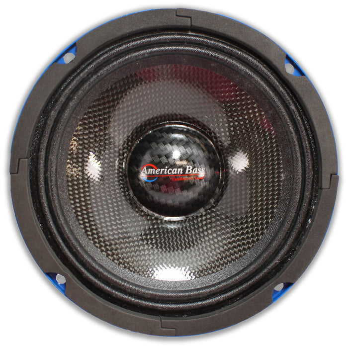 Pair of American Bass 6.5" Midrange Speakers 400 Watt 4 Ohm GODFATHER 6.5CC