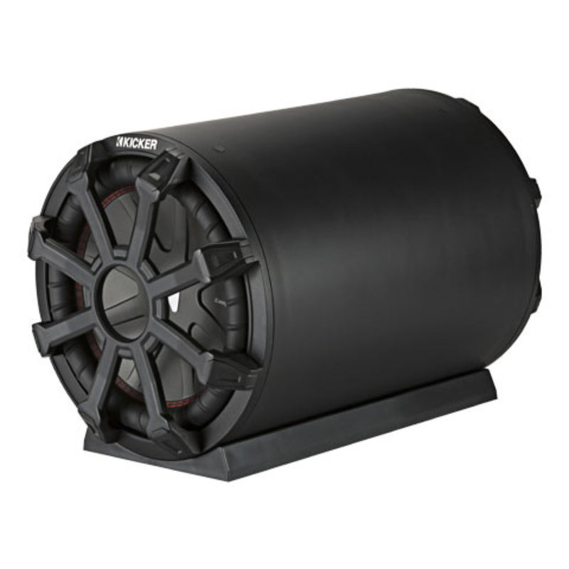 Kicker TB Series Weatherproof 10" 400W RMS 2-Ohm Loaded Subwoofer Enclosure - 46CWTB102