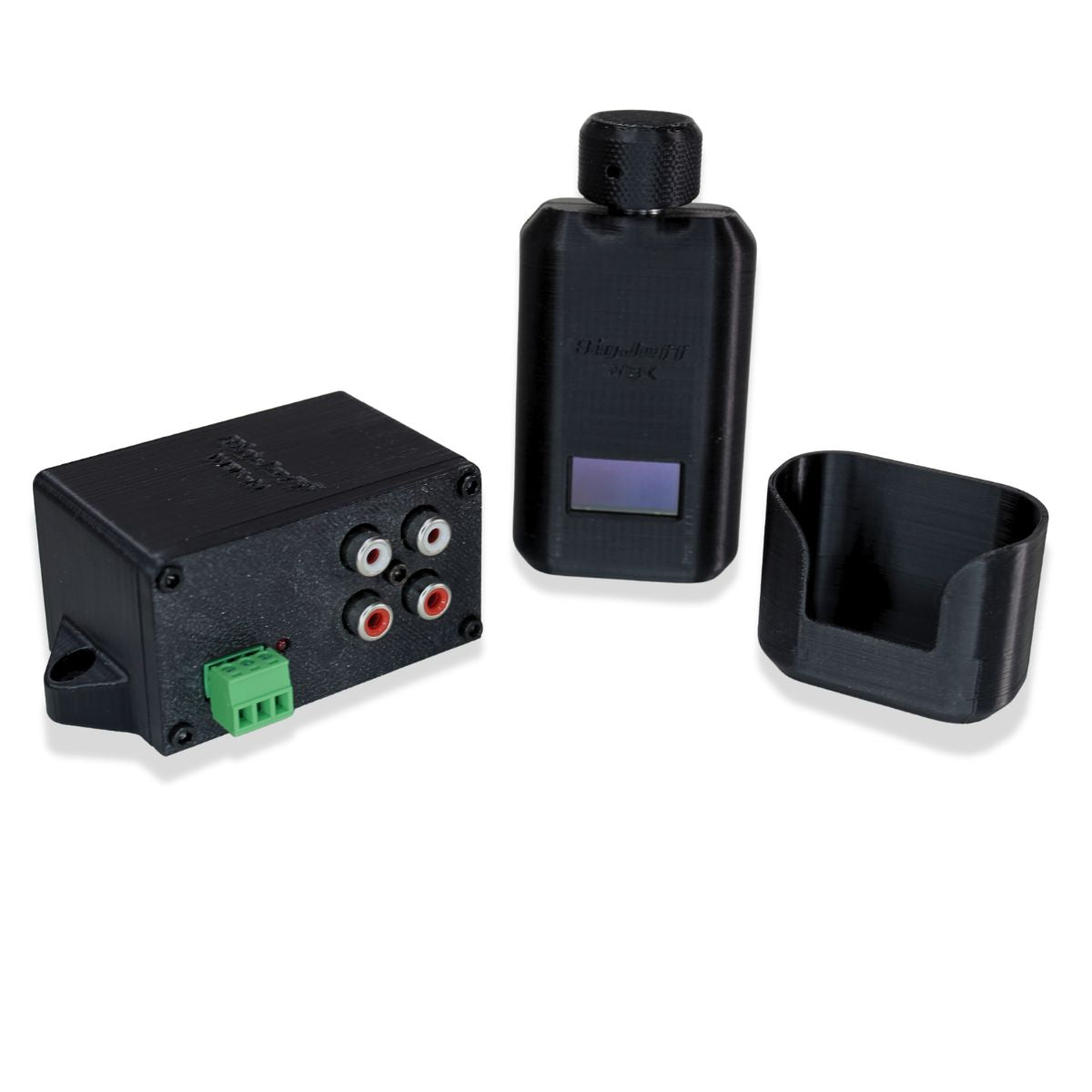 ASI VSCASE ヒットボックス（WASD+スペース）化キット WBK-S Wireless Bass Knob, OLED Display, RCA Attenuation/Voltage