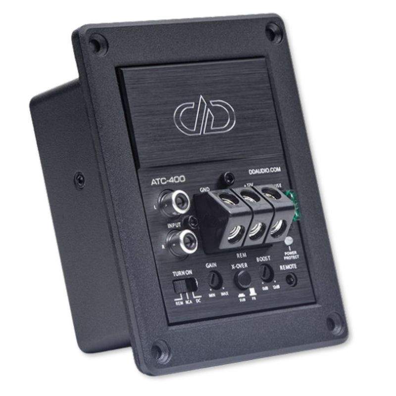 DD Audio 400 Watt Class D Amplified Mini Terminal Cup w/ Remote ATC-400