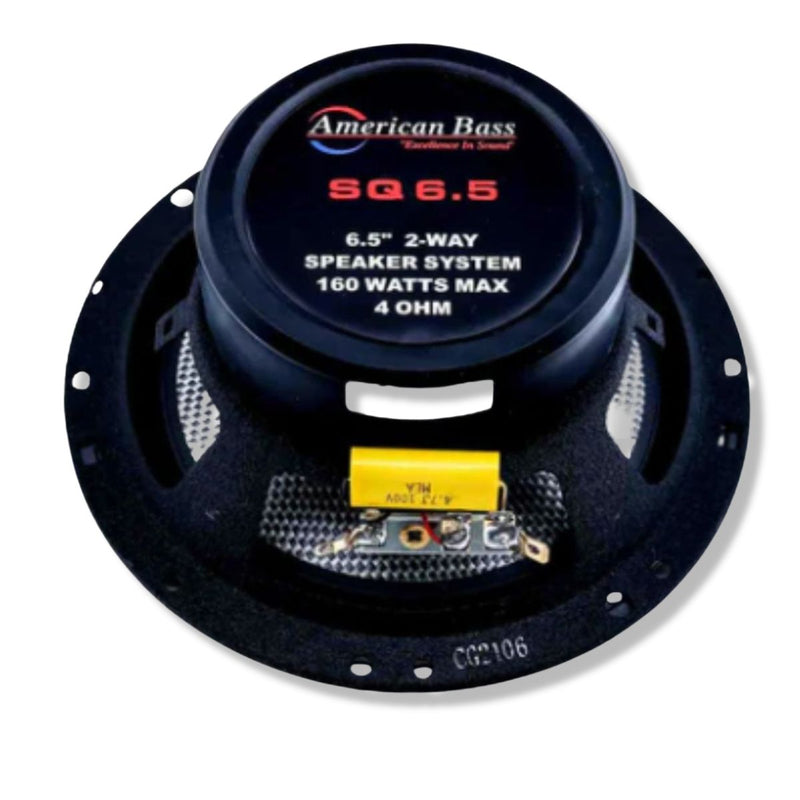 American Bass 2x 6.5" 2x 6x9" Coaxial Factory Upgrade Speakers 4-Ohm SQ6.5+SQ6.9