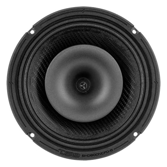 DS18 2x 8HD 8 Ohm Waterproof 8" Hybrid Speakers with Marine 4 Channel Amp