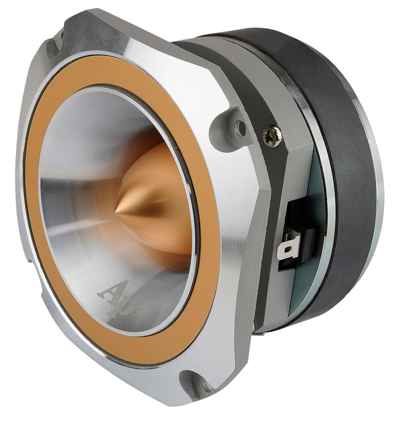 Audiopipe Eye Candy 4" Gold 400 Watt 4-8 Ohm Super Tweeter ATR-4053-GLD