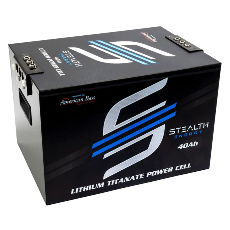 American Bass Stealth Energy Lithium Titanate Battery 13.8v 40AH ABLT40 OPEN BOX
