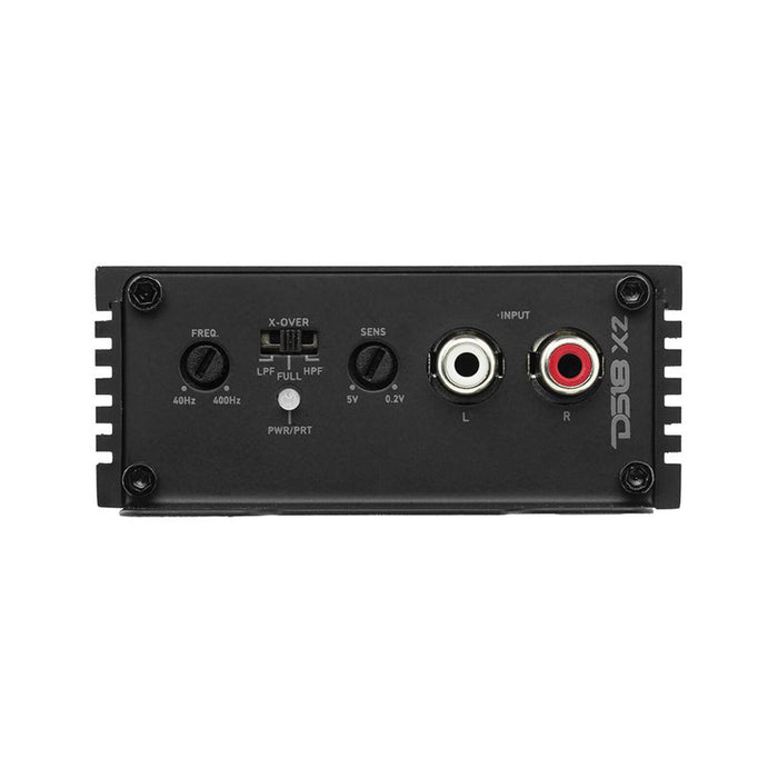 DS18 2 Channel 1140W Peak Power Ultra Compact Class D Amplifier X2