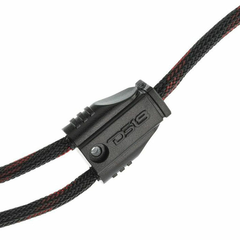 DS18 3 Ft 3.5mm AUX to Dual RCA Audio Cable 100% OFC Copper Noise Rejection