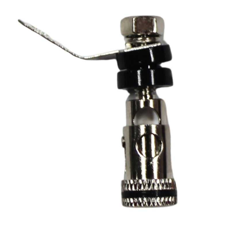 12 Gauge Brass/Nickel Plated Negative (Black) Speaker Push Terminals