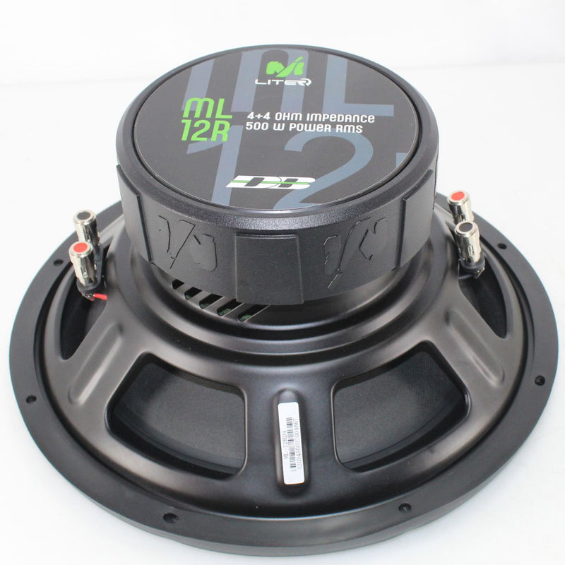 Deaf Bonce Machete 12" 1000 Watts 4+4 Ohm Dual Voice Coil Subwoofer ML-12R D4