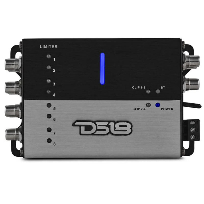 4-In 8-Out Digital Sound Processor with Bluetooth App Control 96kHz/32-Bit DSP