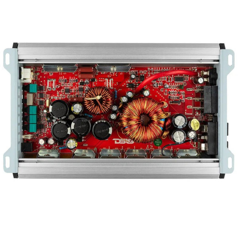 DS18 Car Audio 3500 Watt Monoblock Amplifier Silver Class D w/Bass Knob S3500.1D