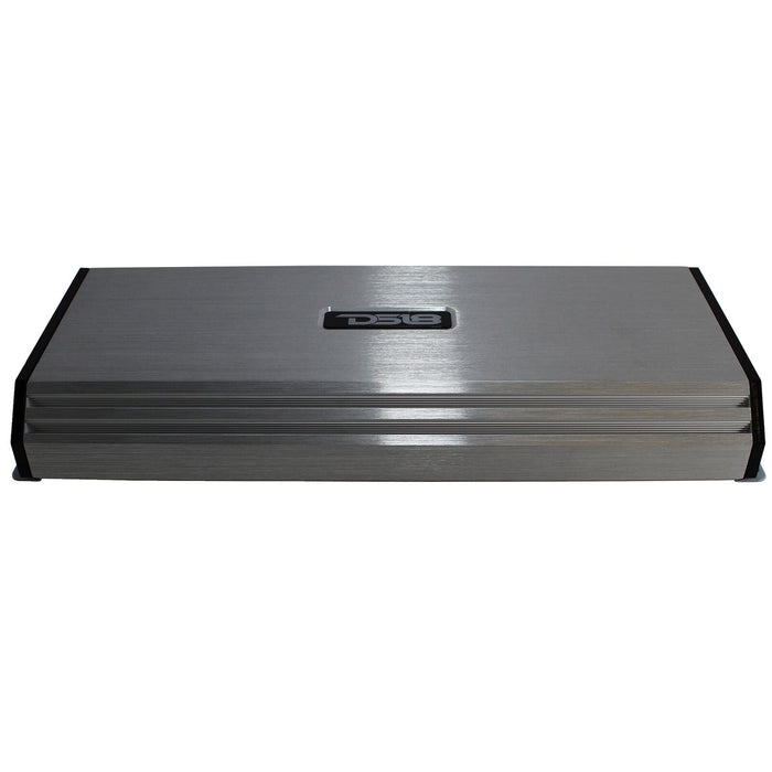 DS18 Monoblock Subwoofer Amplifier Class A/B 1500W Silver /w Bass Knob S1500.1