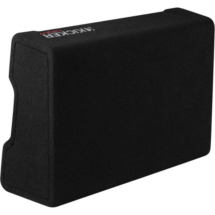 12" CompVT Down-Firing Subwoofer Enclosure, 2-Ohm, 900W Peak Kicker 52CVTDF122