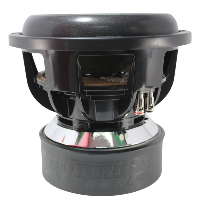 2000W RMS Dual 1 or 2-Ohm 12" X Series V3 Subwoofer w/Dual 12" Birch Ported Box